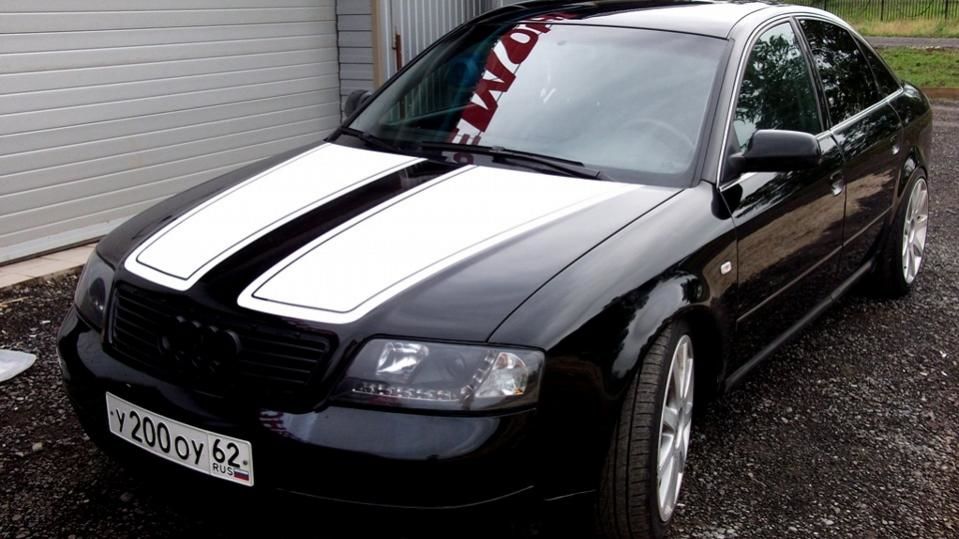 Audi a6 c5 фары светодиодные своими руками 93