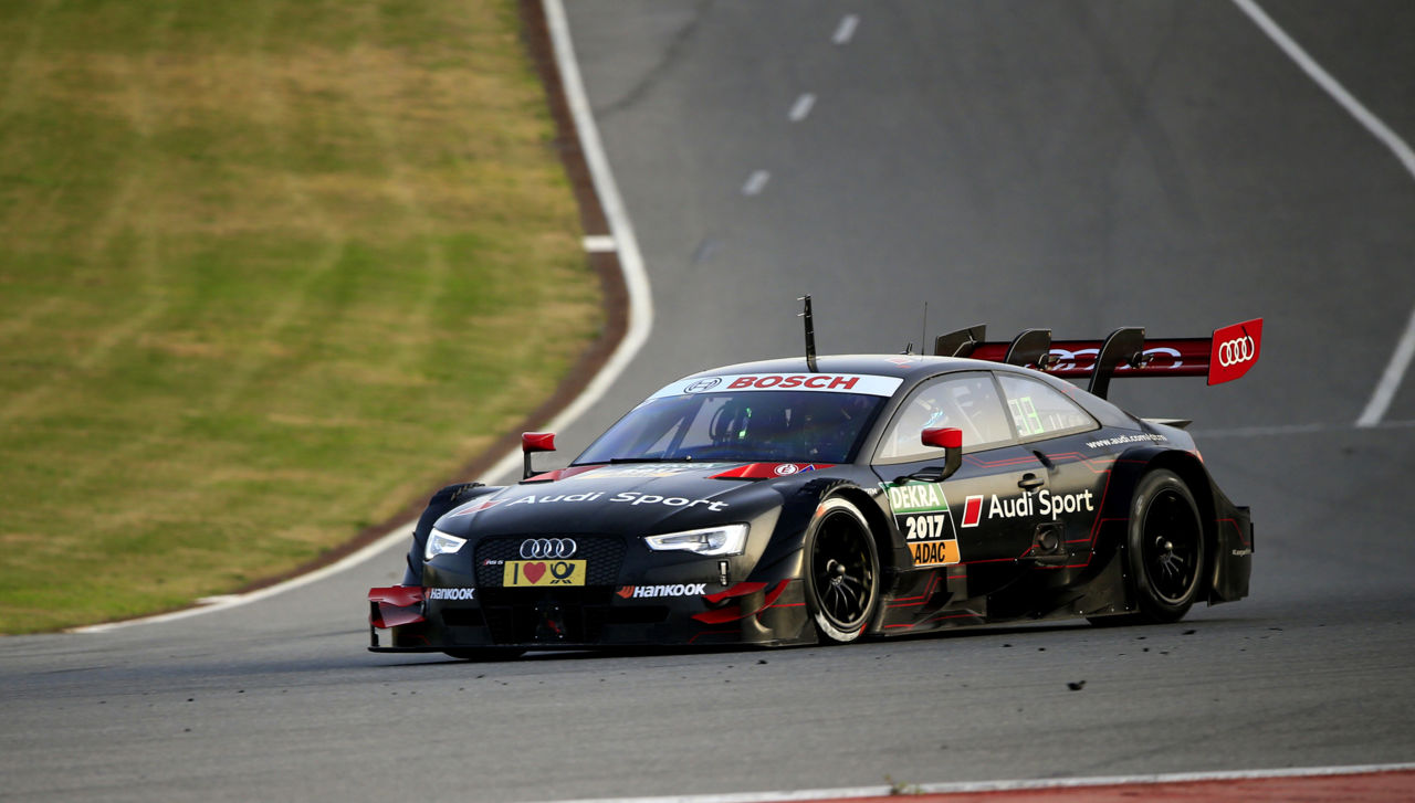 Modern motorsports at the Festival of Speed: the current Audi RS 5 DTM.
