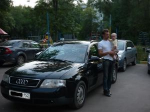 Audi 2.4, механика Avant 99г. - так я стал членом клуба))))....до нее я боялся четырех колечек)))