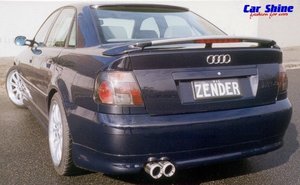 Audi A4 Rear Left Black Zender Ludwig Eibach Styling View.jpg