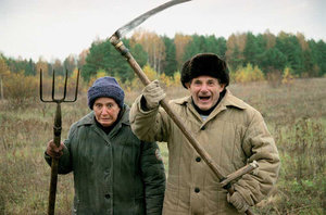 Хохол с жинкой на покос пошли..jpg