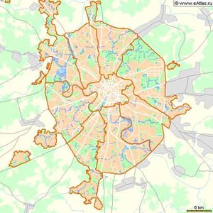 Купить Карту Москвы Большого Размера