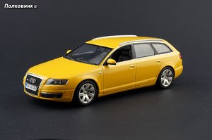 39-2005 Audi A6 C6 Avant Typ (4F) Imolagelb (Minichamps).jpg