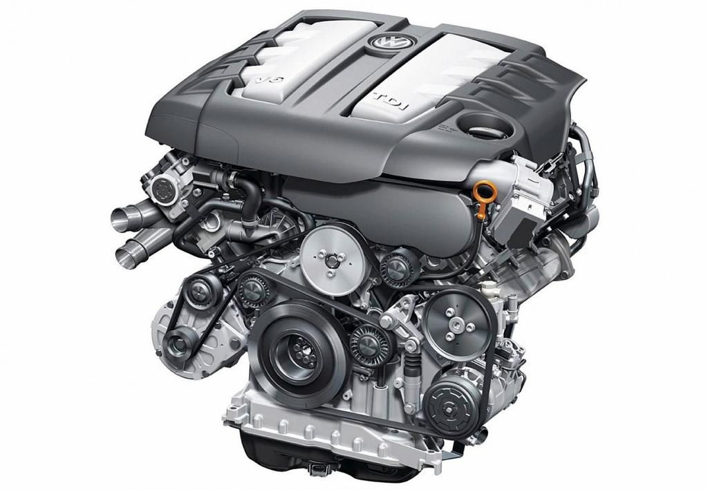 Дизельный v6 с двумя турбокомпрессорами