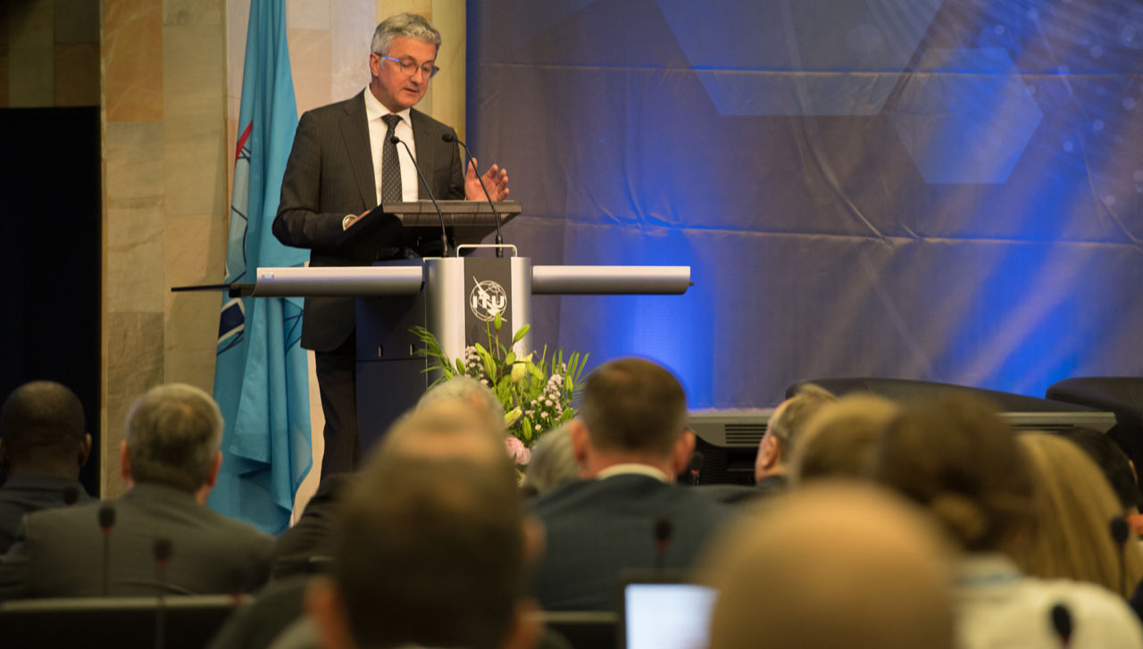 Audi CEO Stadler speaks at UN congress in Geneva about artificial intelligence