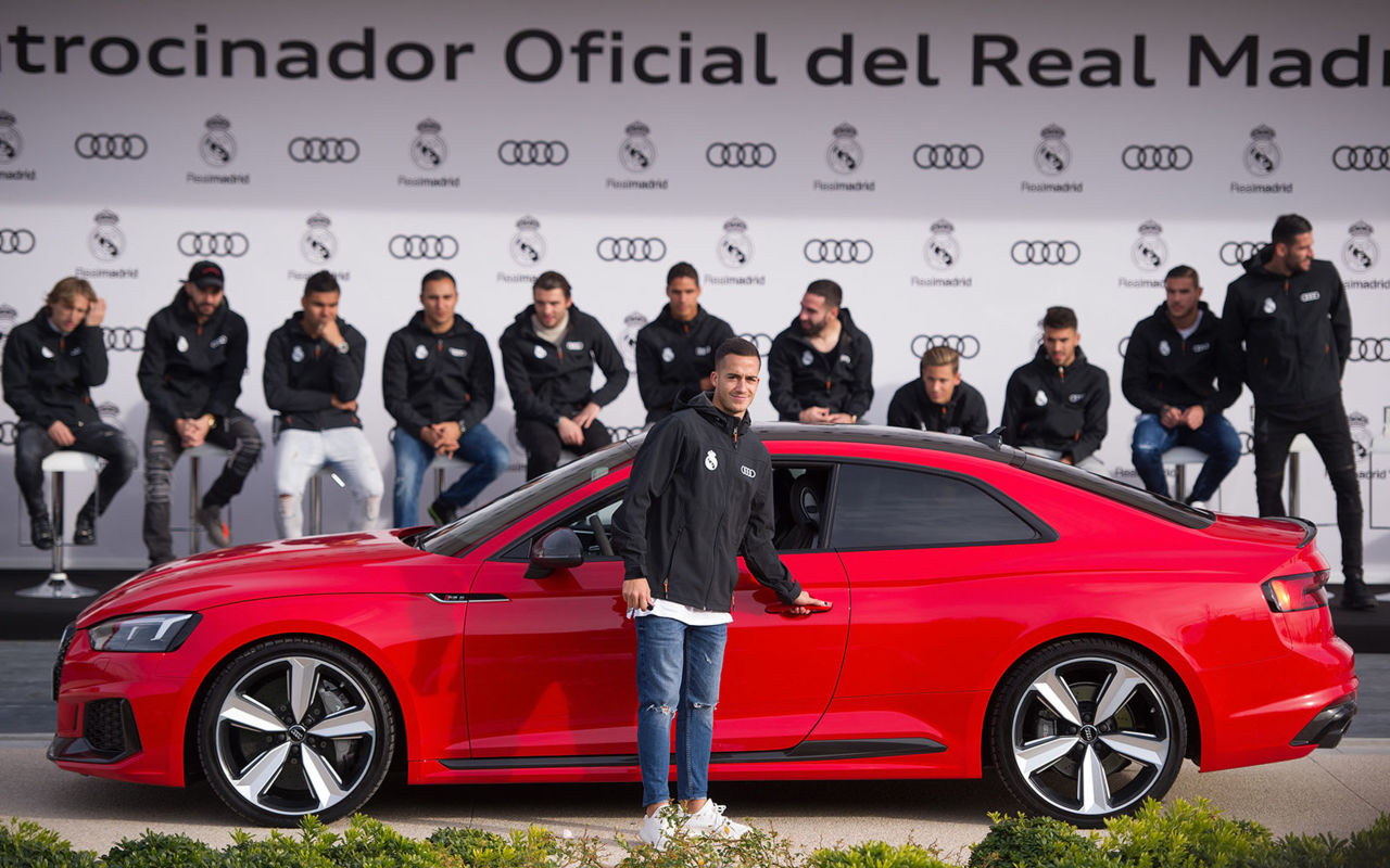 Криштиану Роналду Audi r8