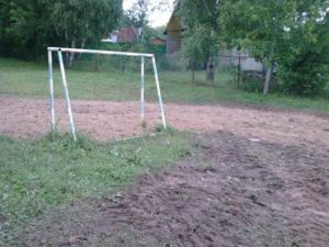 Вид на ворота после работ