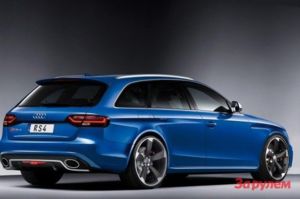 201202010808 audi rs4 avant rendering side rear view