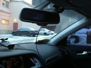 Регистратор Qstar A7 Drive вид внутри