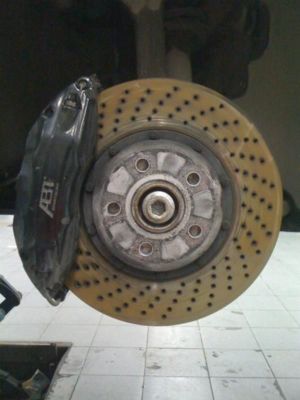 Оригинальные 4-х поршневые тормоза ABT