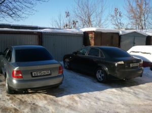Бывшая Ауди А4 (В5) 1.8Т передний привод, механика. (150 л.с.)