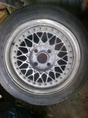 BBS R15 подмят обод