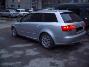 Вид со спортивной подвеской S-line
