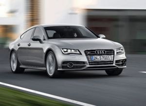 2013 Audi S7 Sportback Front Side Anggle View