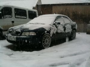 Такой снег редкость для Сочи