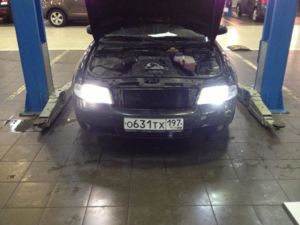 Замены ламп ксенона.  4300.к - 5000.к