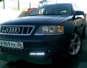 Фары от ALLROAD на А6 С5