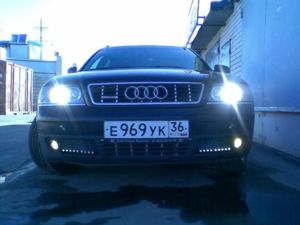 Фары от ALLROAD на А6 С5