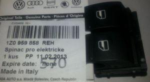 переключатель стеклоподъёмников - 1Z0959858REH