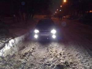 Пробный запуск света