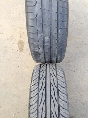 Разница между родными R17 (Диски 4F0 601 025 J, 7.5Jx17H2 ET45, Резина MAXXIS VICTRA Z4S 235/45Z)
