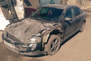 Ремонт крыла и капота Audi a4 b6