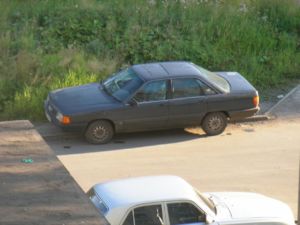 Ауди100 по прибытии в Ахангельск