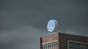 <<enter caption here>> on April 28, 2016 in Wolfsburg, Germany.