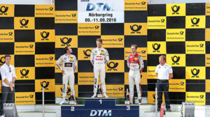 Motorsports: DTM race Nuerburgring