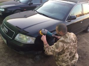 крыло на ауди а6 с5