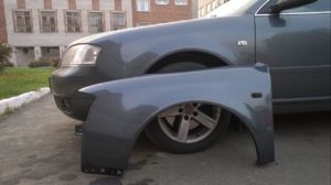 крыло на ауди а6 с5