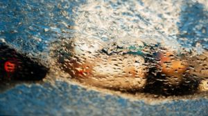 Melting frozen windshield