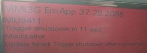 MMI fault
