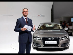 Der neue Audi A7 Sportback auf der Weltpremiere in Muenchen