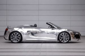 Audi R8 Spyder Chrome 8736