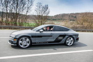 AUDI AG, Audi A7 Concept, Piloted Driving, auf der Autobahn A9 z