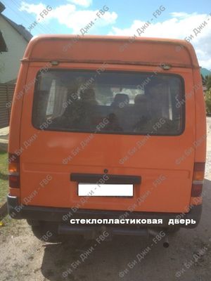 установка на сто, двери форд транзит
