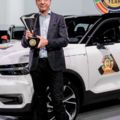 Volvo Car Group President & CEO Håkan Samuelsson at the European Car of the Year award ceremony