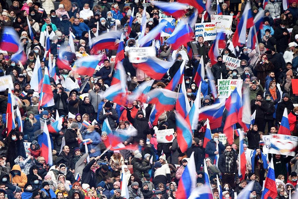 Включи россия огромная. Концерт в Лужниках 2022 Крым.