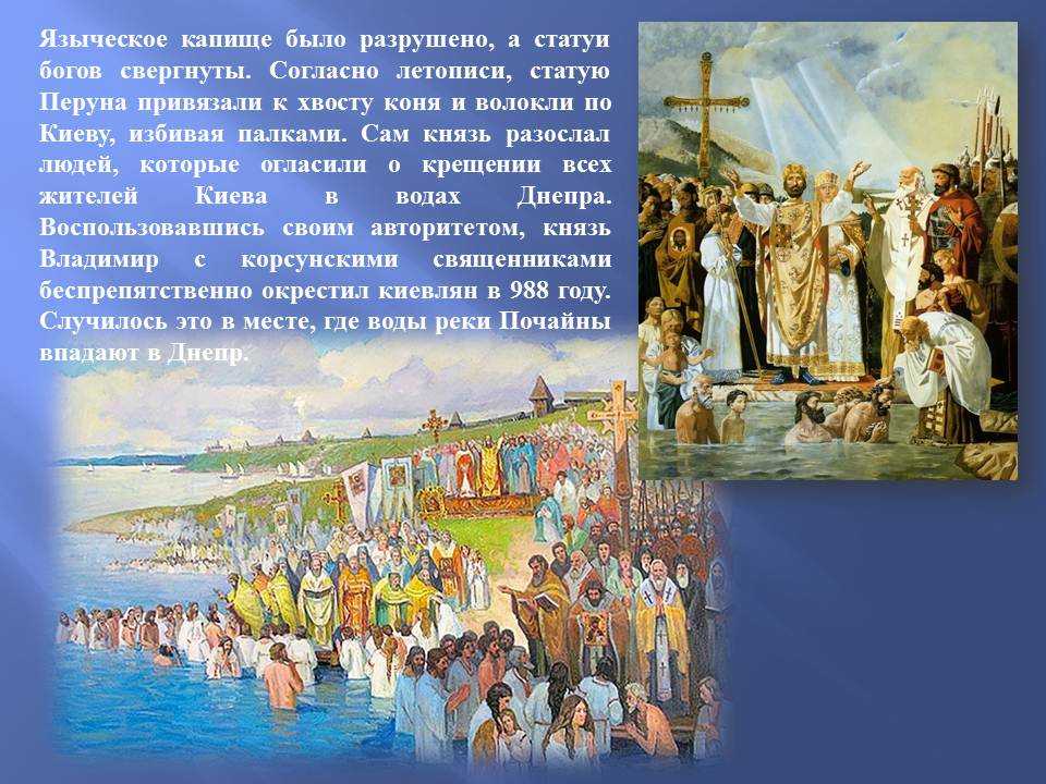 Что произошло в 1234 году. 988 Г. – крещение князем Владимиром Руси. 988 Крещение Руси Владимиром красное солнышко.
